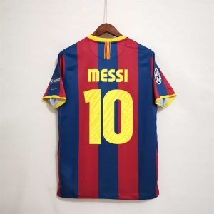 Barcelona (Messi/10) 2010/11 - Local - Aficionado - Retro