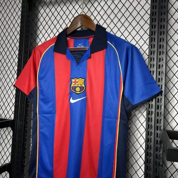Barcelona 2001/02 - Local - Aficionado - Retro - Imagen 2