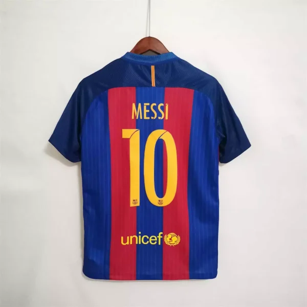 Barcelona (Messi/10) 2016/17 - Local - Aficionado - Retro