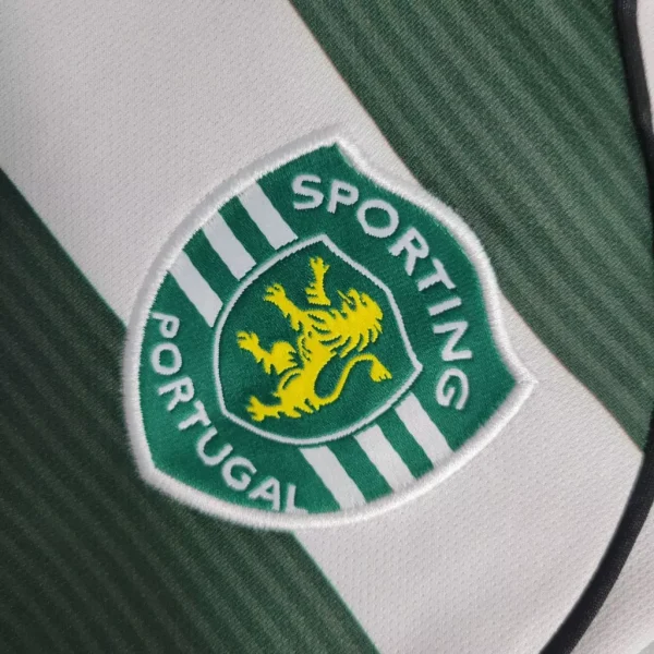 Sporting de Lisboa (C.Ronaldo/28) 2001/02 - Local - Aficionado - Retro - Manga Larga - Imagen 3
