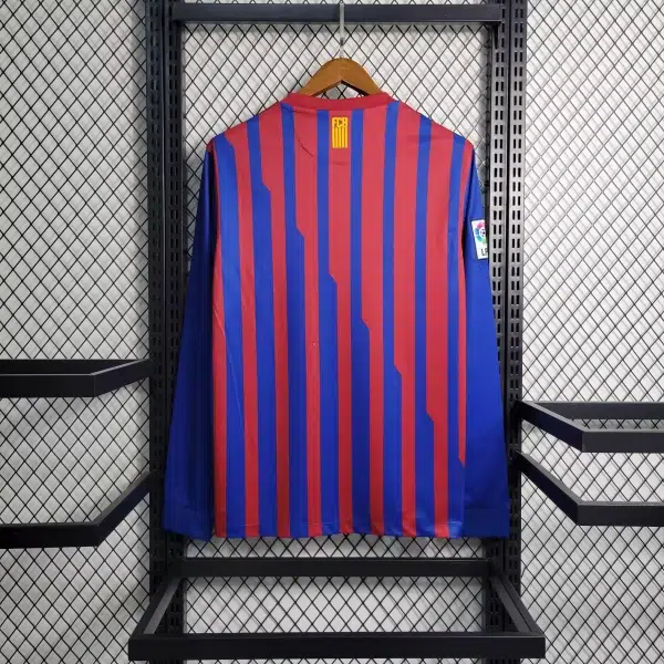 Barcelona 2011/12 - Local - Aficionado - Retro - Manga Larga - Imagen 4