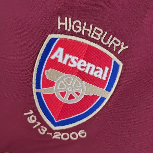 Arsenal 2005/06 - Local - Aficionado - Retro - Manga Larga - Imagen 3