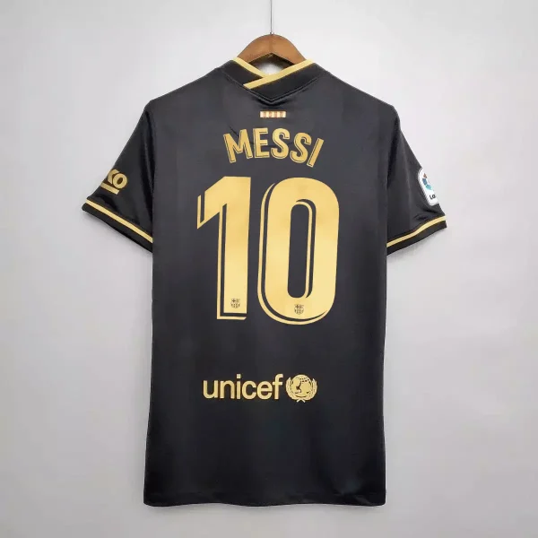 Barcelona (Messi/10) 2020/21 - Visita - Aficionado - Retro