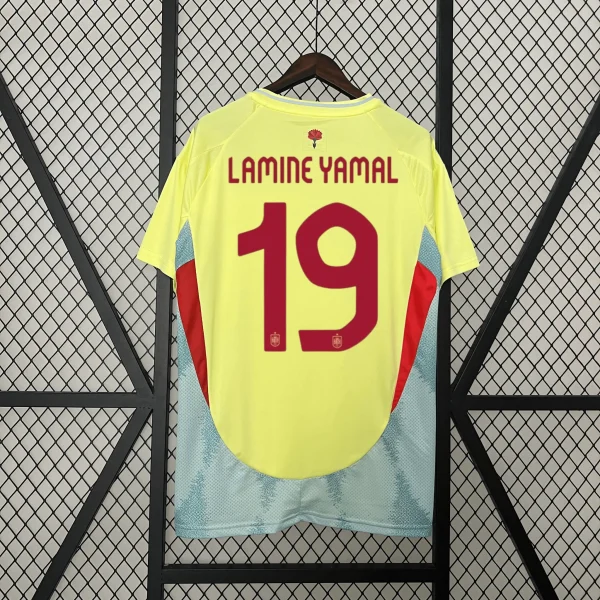 España (Lamine Yamal/19) 2024/25 - Visita - Aficionado - Hombre