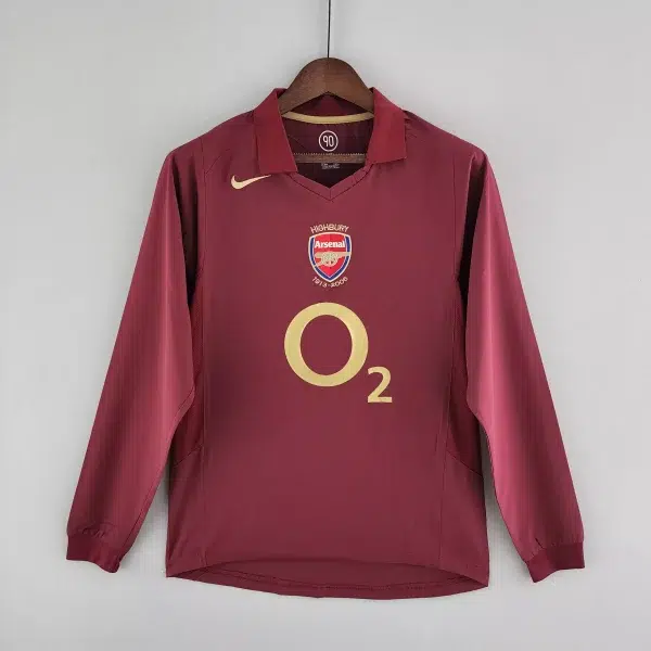 Arsenal 2005/06 - Local - Aficionado - Retro - Manga Larga