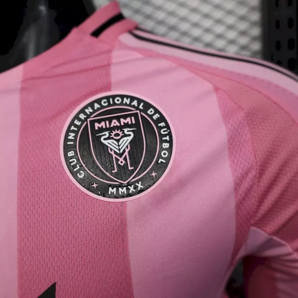 Inter de Miami 2025/26 – Local – Jugador - Manga Larga - Imagen 3