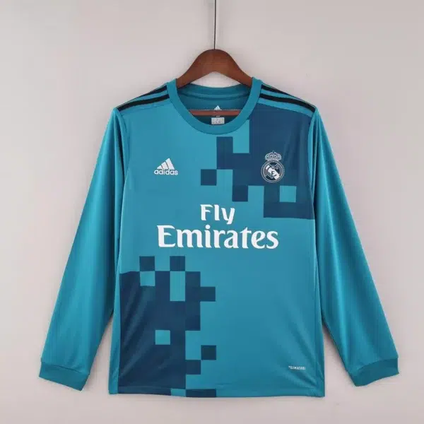 Real Madrid 2017/18 - Alternativa - Aficionado - Retro - Manga Larga