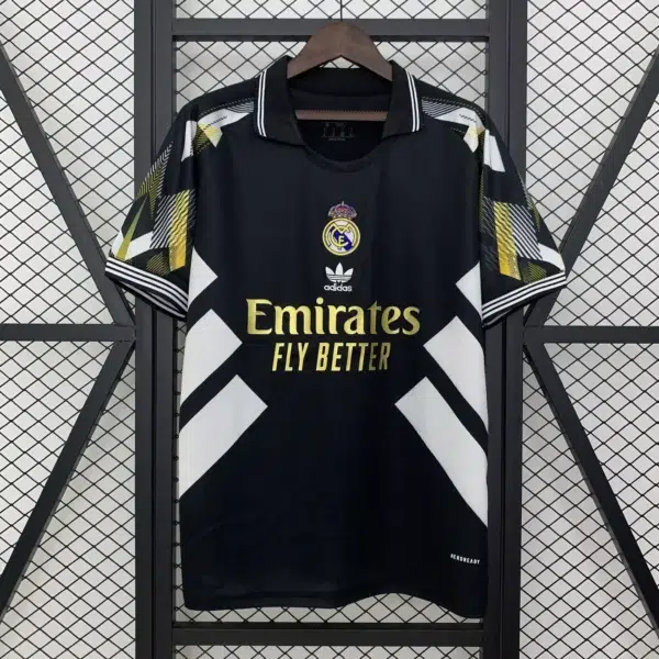 Real Madrid 2025/26 - Especial Dorado con Negro - Aficionado - Hombre