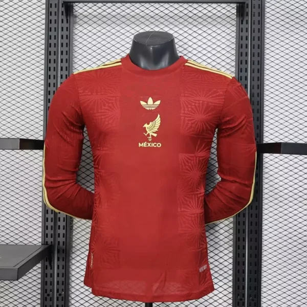 México 2025/26 - Rojo - Jugador - Manga Larga