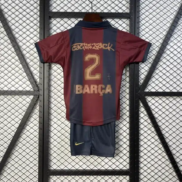 Barcelona 2024/25 - (Travis Scott Skeleton) - Infantil - Imagen 4