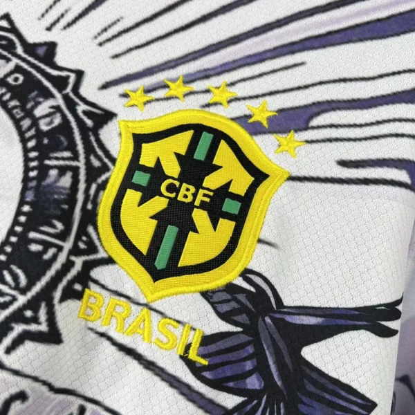 Brasil 2025/26 - Cristo Redentor Negro/Blanco - Aficionado - Hombre - Imagen 3