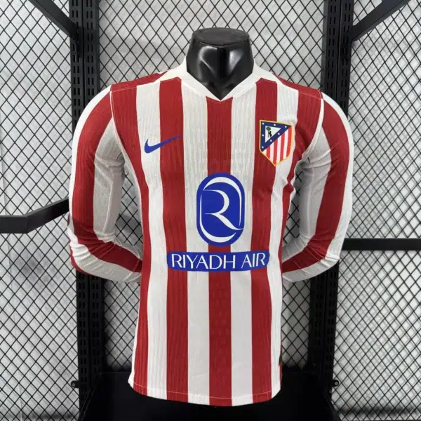 Atlético de Madrid 2025/26 - Local - Jugador - Manga Larga